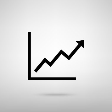 Çubuk grafik işareti büyüyen