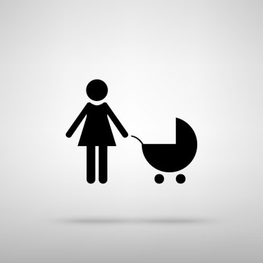 Aile işareti. Vektör çizim