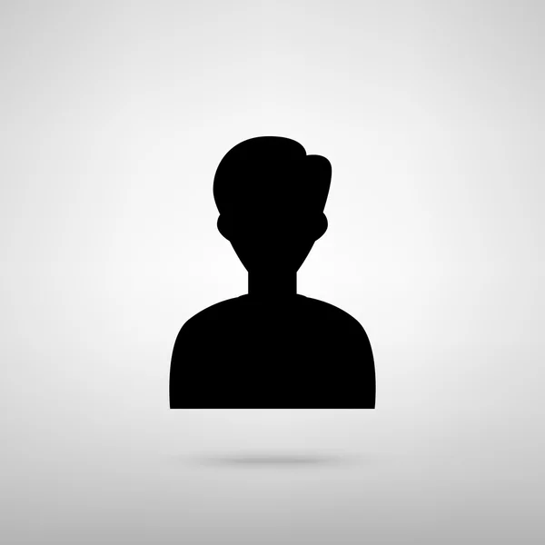 Uživatelský avatar. Vektorové ilustrace — Stockový vektor