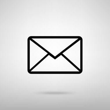 Mektup işareti. Vektör çizim