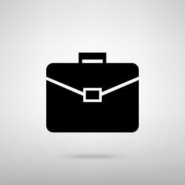 Evrak Çantası'nı işaret. Vektör çizim