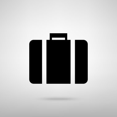 Evrak Çantası'nı işaret. Vektör çizim