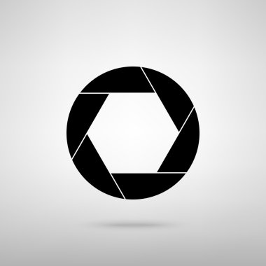 Fotoğraf işareti. Vektör çizim