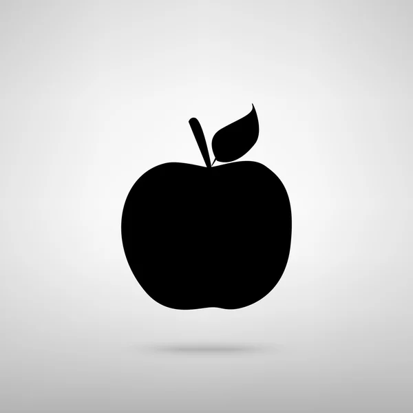 Un panneau Apple. Illustration vectorielle — Image vectorielle