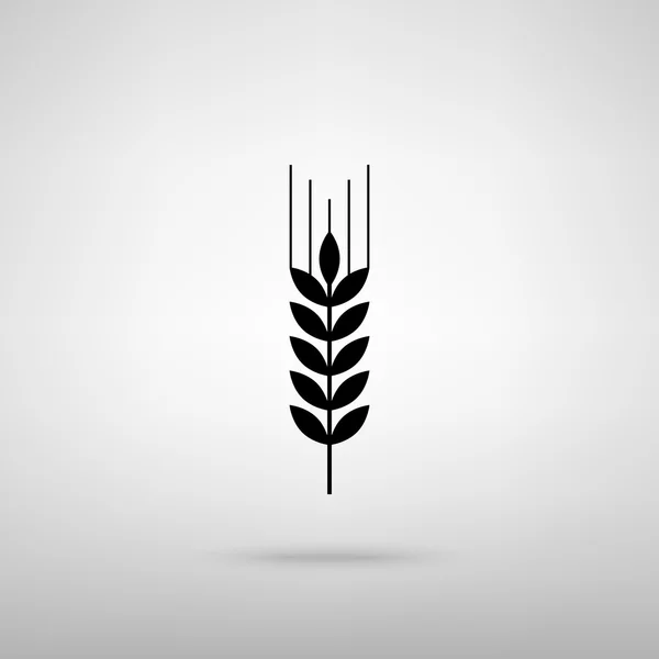 Пшеничный знак. Векторная иллюстрация — стоковый вектор