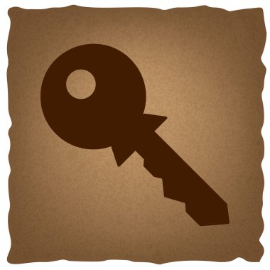 Anahtar işareti. Vintage etkisi