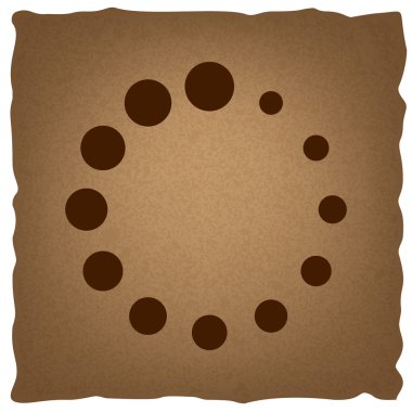 Dairesel yükleme işareti