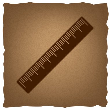 Santimetre cetvel işareti