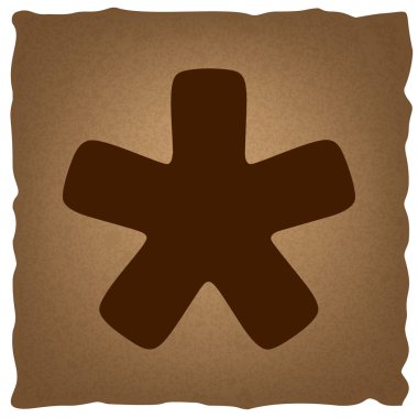 Yıldız yıldız işareti