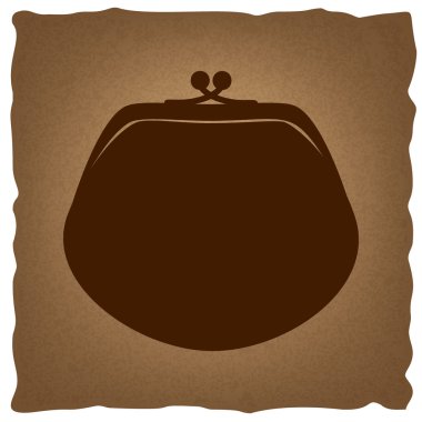 Çanta işareti. Vintage etkisi