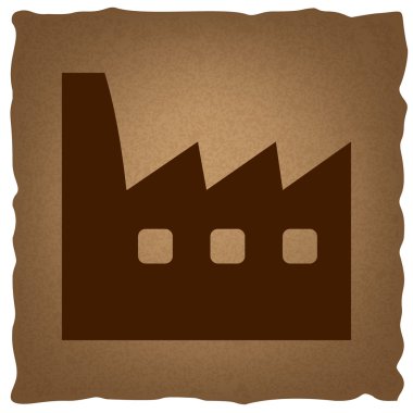 Fabrika işareti. Vintage etkisi