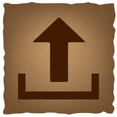 İşareti yükleyin. Vintage etkisi