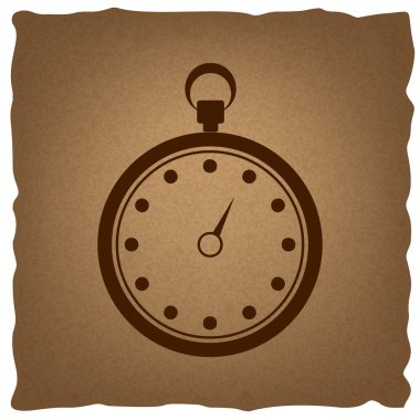 Kronometre işareti. Vintage etkisi
