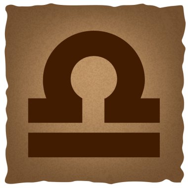 Terazi üye. Vintage etkisi