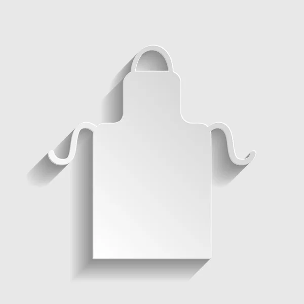 Tablier icône simple — Image vectorielle