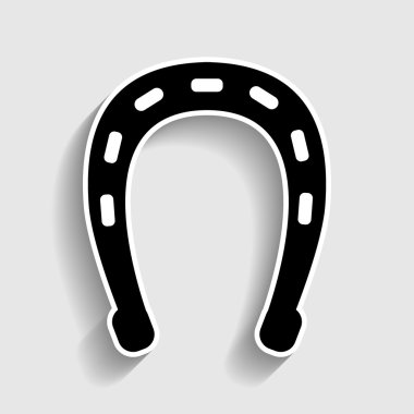 Nal işareti. Etiket stil ikonu