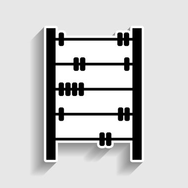 Retro abacus işareti