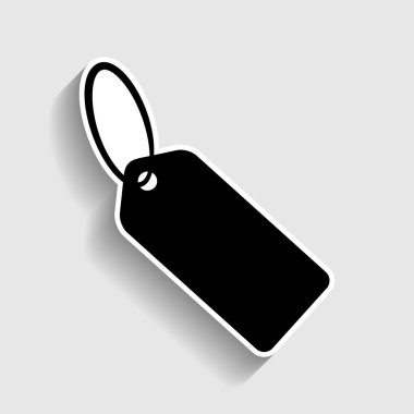 Etiket işareti. Etiket stil ikonu