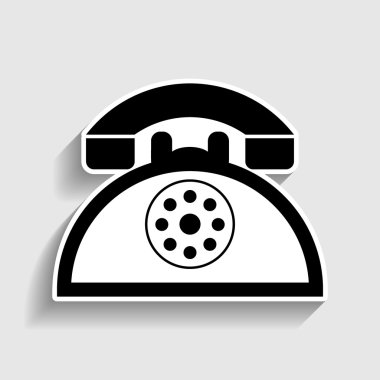 Retro telefon işareti
