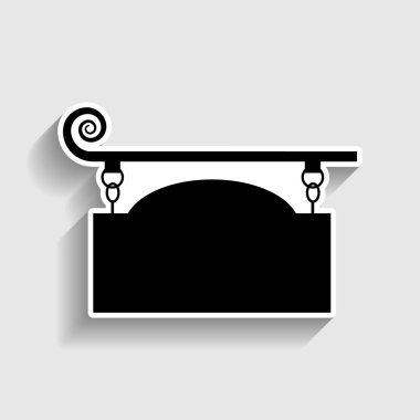 Vektör Ferforje işareti eski moda tasarımı için