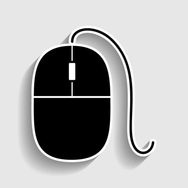 Fare işareti. Etiket stil ikonu