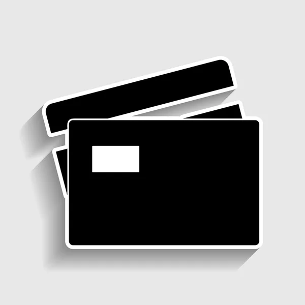 Signo tarjeta de crédito — Archivo Imágenes Vectoriales