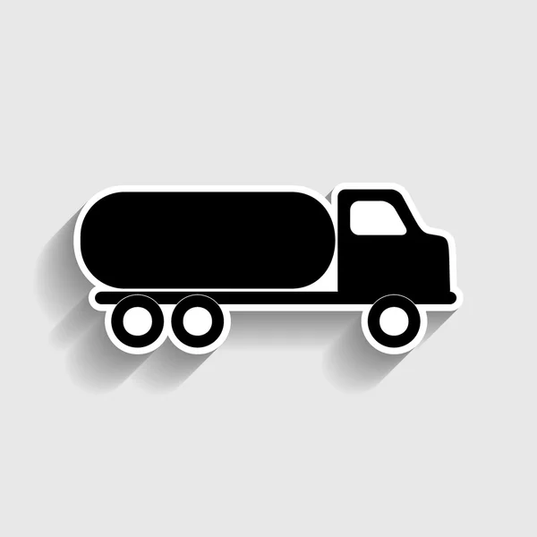 Señal de transportes de coches — Vector de stock