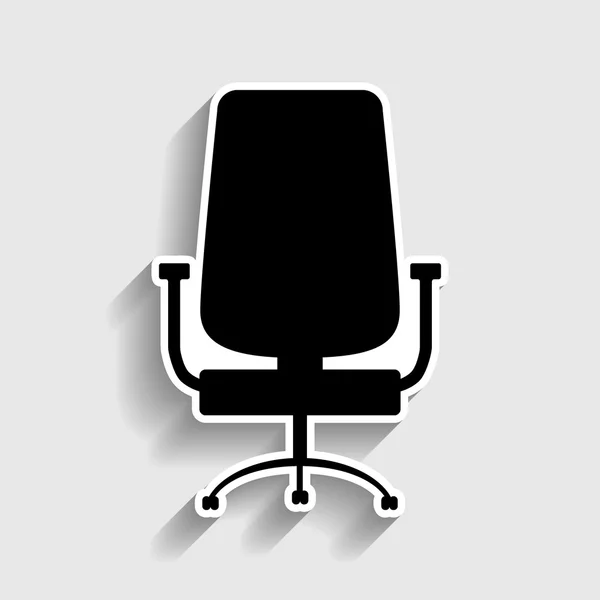 Офісні крісла знак — стоковий вектор
