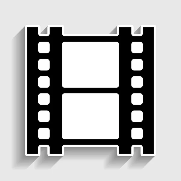 Bobine de film signe — Image vectorielle