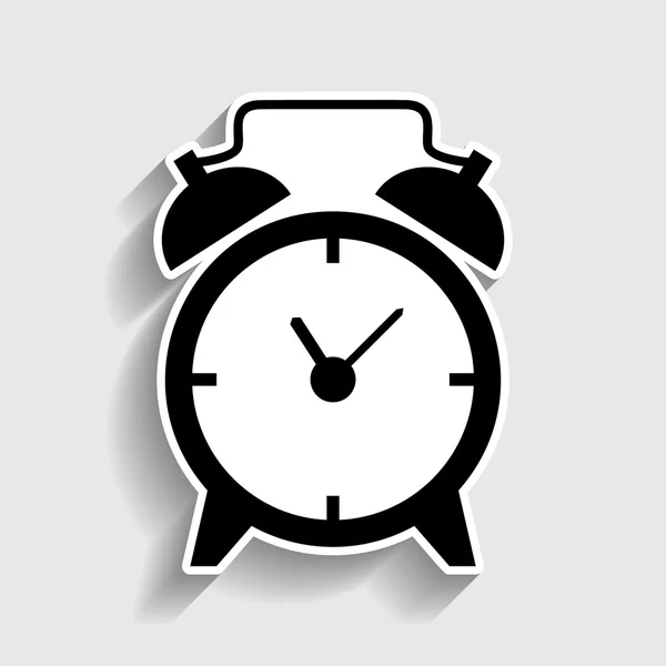 Reloj despertador Signo — Vector de stock