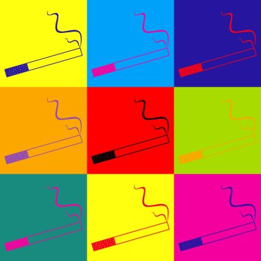 Duman simgesi herhangi bir kullanım için büyük