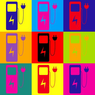 Elektrikli araç şarj istasyonu işareti