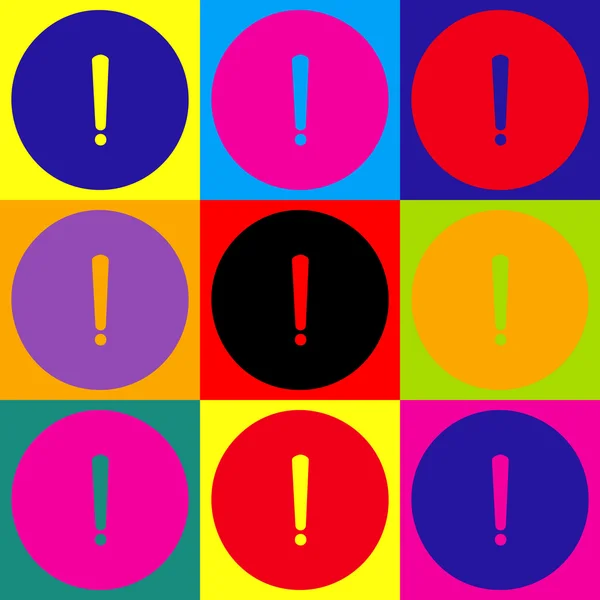 Signe du point d'exclamation — Image vectorielle