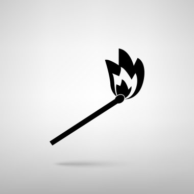 Aynı işaret. Vektör çizim