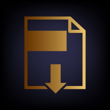 Dosya karşıdan yükleme işareti