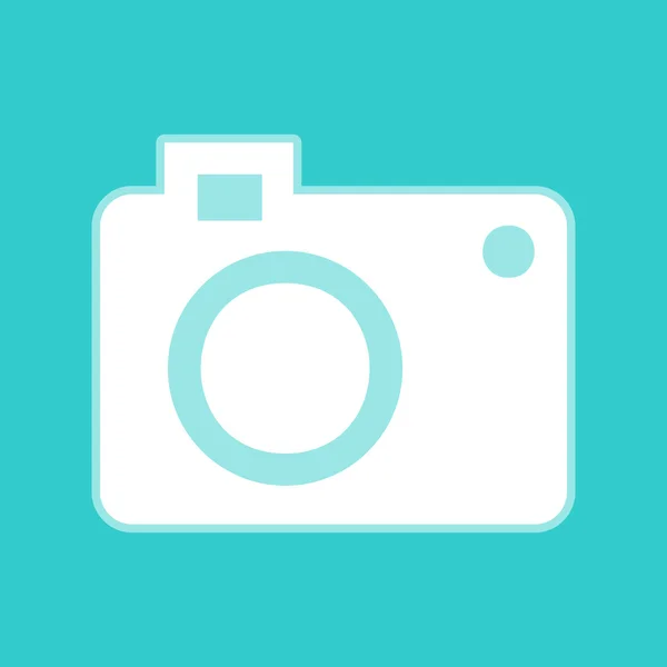 Digitale camera-icoontje — Stockvector
