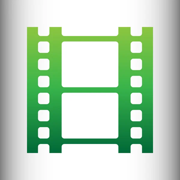 Reel of film sign — Stock Vector