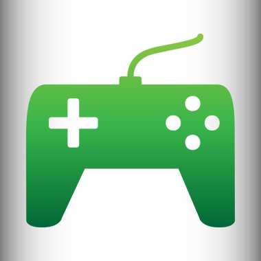 Oyun çubuğu basit simgesi