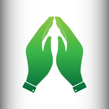 El simgesi. Yeşil degrade simgesi