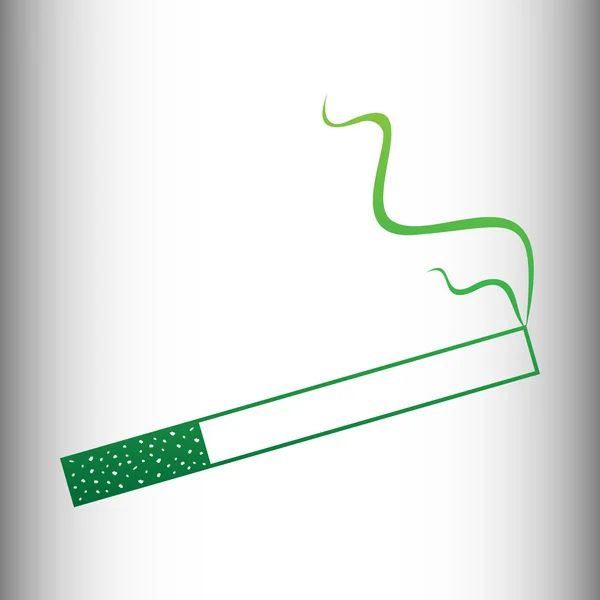 Μεγάλη για κάθε χρήση καπνού εικονίδιο — Διανυσματικό Αρχείο