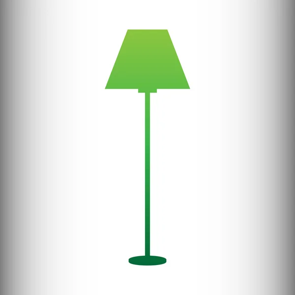 Lampe icône simple — Image vectorielle