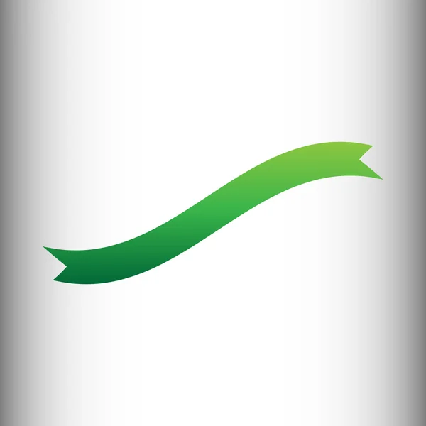 Banner lazo icono — Vector de stock