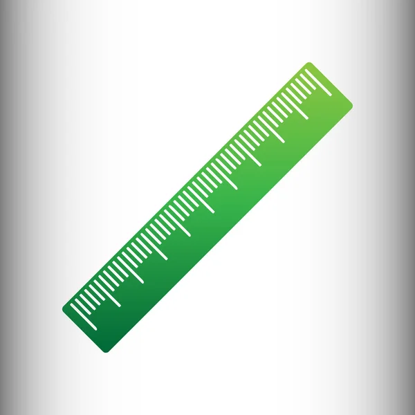 Centimeter ruler sign — Stock Vector