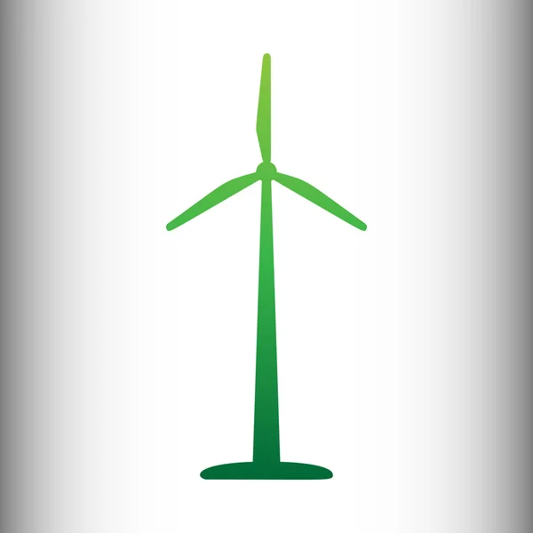 Логотип або піктограма вітрогенератора — стоковий вектор