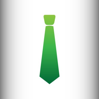 İşareti bağla. Yeşil degrade simgesi