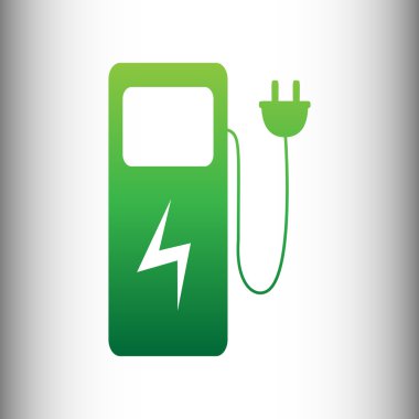 Elektrikli araç şarj istasyonu işareti