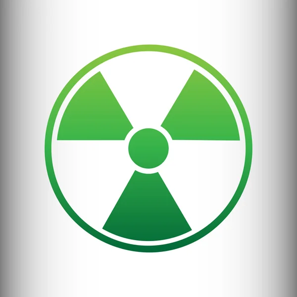 Radiation Round sign — Stock Vector