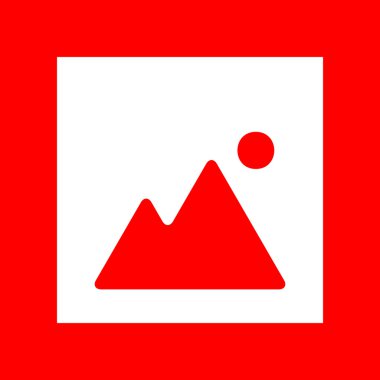 Görüntü işareti illüstrasyon