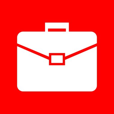 Evrak Çantası'nı işaret illüstrasyon