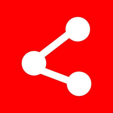 Paylaşım işaret illüstrasyon